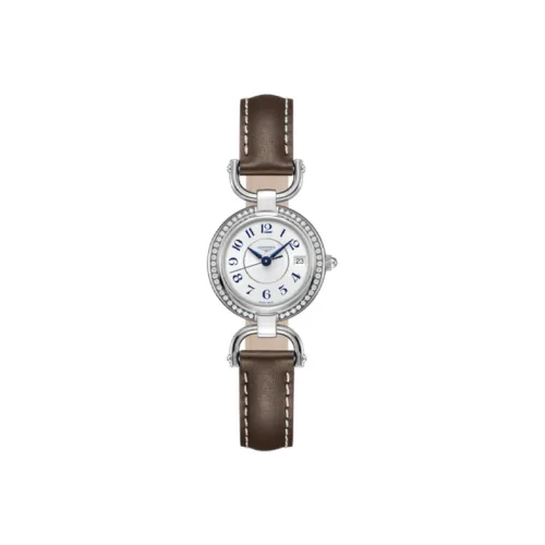 Longines Quartz Movement Женские часы Rider Collection, 26 мм, белые