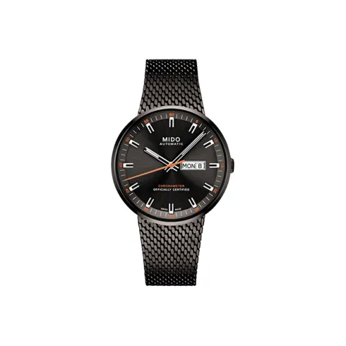 MIDO Автоматический Механический Мужской Часы Commander 42 мм Черные