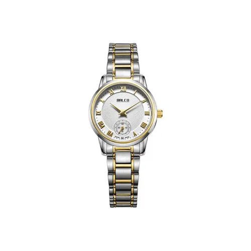BALCO Elegant Series Кварцевый механизм Стальной ремешок Часы Женские Серебристый циферблат