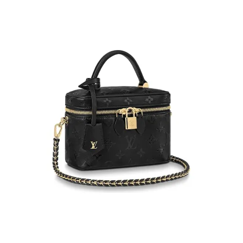 LOUIS VUITTON Vanity Монограмма Тисненый Овчина Кожаная отделка