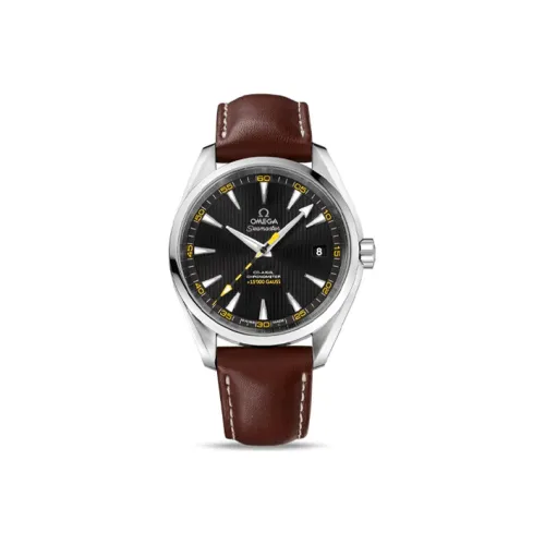 OMEGA Автоматический Механический Часы Мужские AQUA TERRA 150 метров, 41,5 мм, Черный