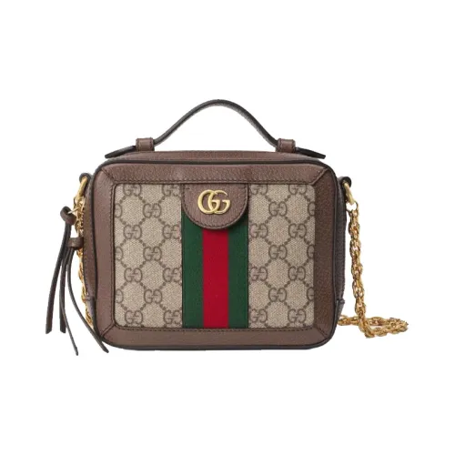 GUCCI Canvas с кожаными вставками Camera Сумка Сумка для коробок Сумка Сумка через плечо Сумка через плечо Мини Женская Эбеновый