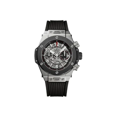 HUBLOT Автоматический Механический Мужской Часы Big Bang 45 мм Черные