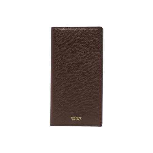 TF Sheepskin Wallet Card Holder Men's Umber