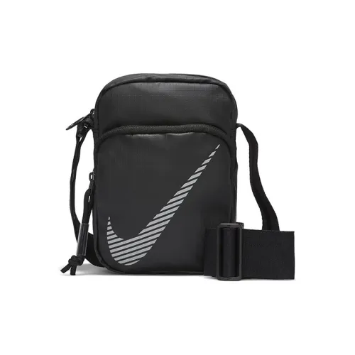 Nike Heritage Synthetic Material Сумка через плечо Стандартная Унисекс Черная
