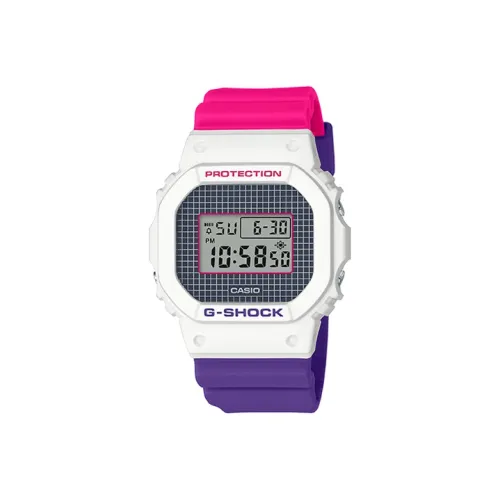 CASIO SQUAD Series Кварцевый механизм Часы Мужские Серый циферблат DW 5600THB 7