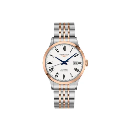 Longines Pioneer Collection Автоматический Механический Механизм Мужские Часы 40 мм Белый Циферблат