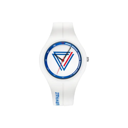 FAIRWHALE Born for Trend Collection Кварцевый механизм Силиконовый ремешок Часы Унисекс Белый циферблат