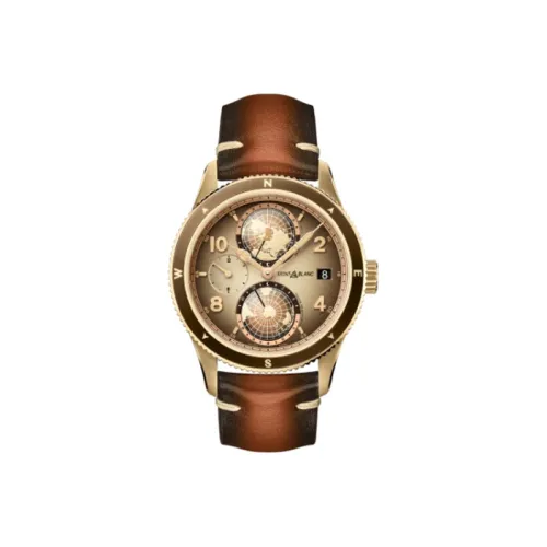 MONTBLANC Автоматический Механический Часы для Мужчин 42 мм Золото