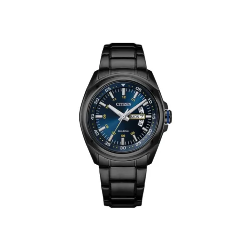 CITIZEN Светильник Кварцевый механизм Мужские часы Ecology Drive Collection 20мм*5мм*5мм Синий