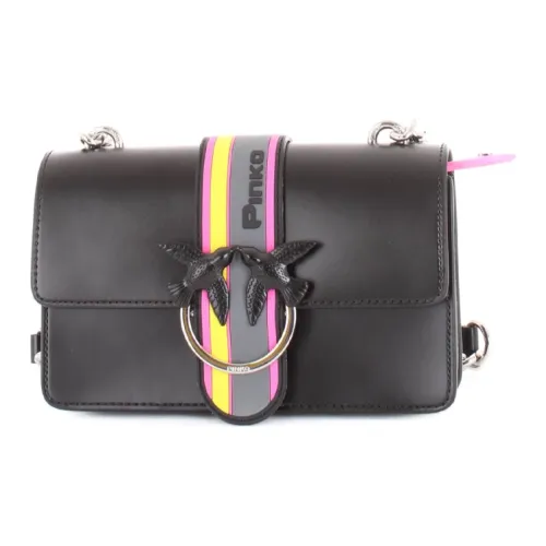 PINKO Сумка через плечо из коровьей кожи мини-сумка женская черная