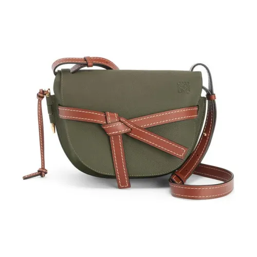 LOEWE Gate Корова Кожа Бант Сумка Ручная Сумка через плечо Сумка на плечо Женская