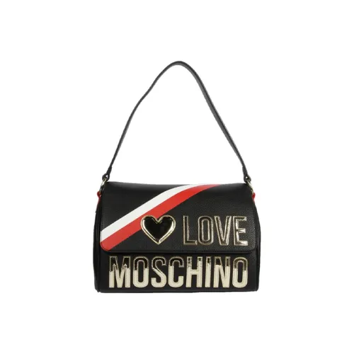 MOSCHINO Сумка через плечо из кожи сумка на плечо женская черная