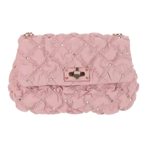 Valentino Напп-Кожа Сумка через плечо Женская Розовая