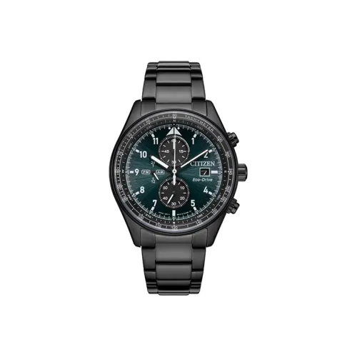 CITIZEN Ecology Drive Collection Светильник Кварцевый механизм Нержавеющая сталь Ремешок Часы Унисекс Черный циферблат