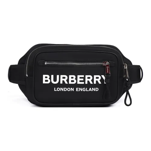 Burberry Нейлоновая Сумка через плечо Слинг-сумка Сумка на пояс Стандартная Мужская Черная