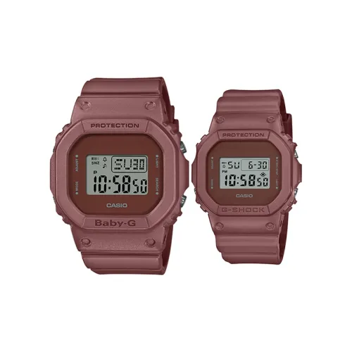 CASIO г Shock Baby g Collection Кварцевый механизм Смольный ремешок Часы унисекс Красный циферблат DW 5600ET 5PR BGD 560ET 5PR
