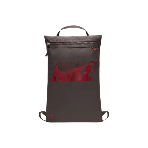 Nike Ткань Рюкзак Стандартный Унисекс Красный Коричневый