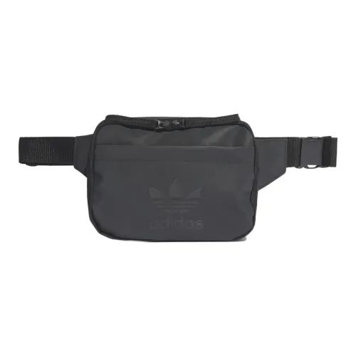 Adidas Originals TPU Sling Bag Одно плечо Через плечо Бананка Унисекс Чисто черный
