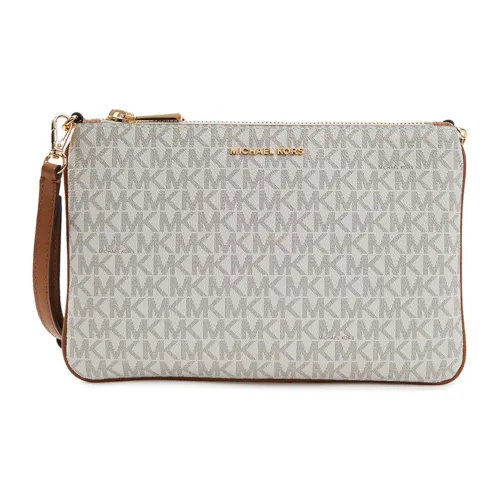 MICHAEL KORS MICHAEL KORS Handbag Collection Crossbodies Кожа Клатч Женские Бежевый