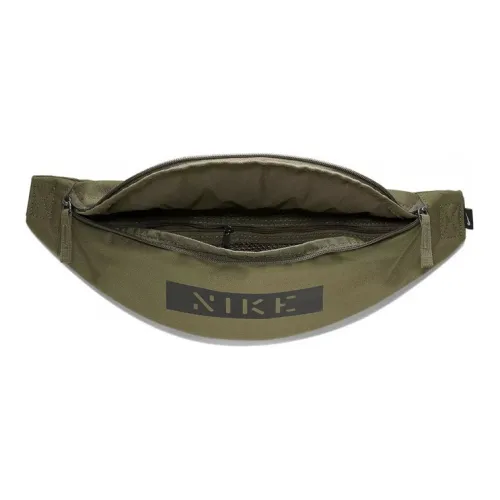 Nike Heritage Полиэстер Сумка через плечо Бананка Сумка через плечо Обычная Унисекс Армейский зеленый