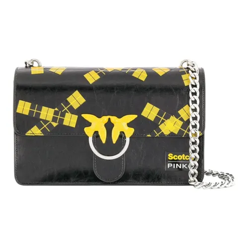 PINKO Кожа Сумка через плечо Сумка на плечо Стандартная Женская Черная