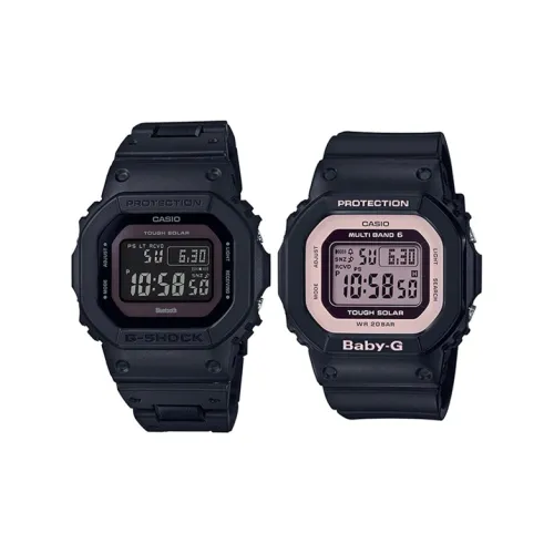 Коллекция часов Casio Блок Кварцевый механизм Часы Унисекс Черный циферблат