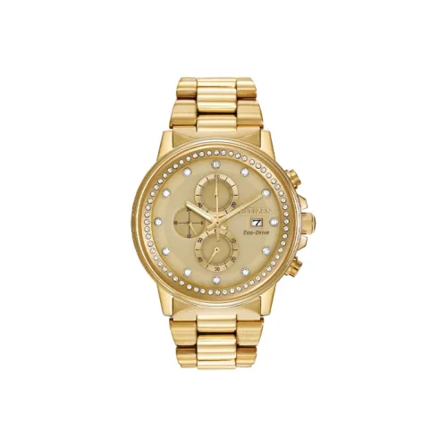 CITIZEN Световой Кварцевый Механизм Мужские Часы Ecology Drive Collection 42 мм Золото