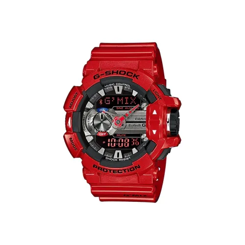 CASIO SQUAD Series SQUAD Series Shock Collection Кварцевый механизм Смольный ремешок Часы Женские Черный циферблат