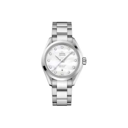 OMEGA Автоматический Механический Movement Женские Часы 34 мм Белый