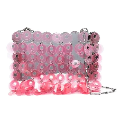 Paco Rabanne Пластик Металл Сумка через плечо Мини Женские Розовый