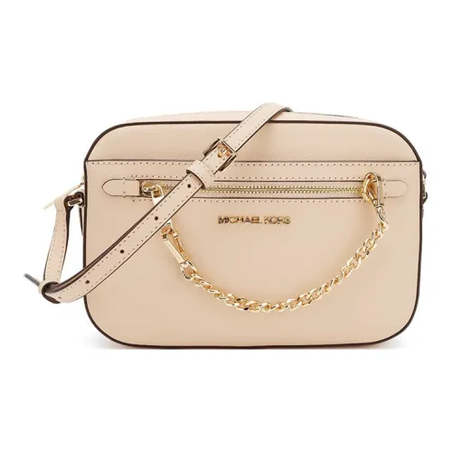 MICHAEL KORS Jet Set Кожа Camera Сумка Сумка через плечо Mini Cream Белый