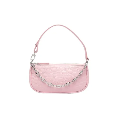 By Far Billy Телячья кожа с кожаными вставками сумка на плечо сумка маленькая женская розовая