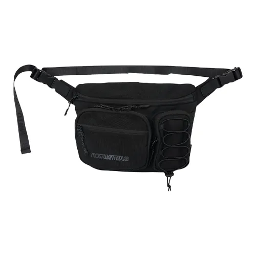 MostwantedLab Machine Buffalo Jin Сумка через плечо Слинг-сумка Сумка на пояс Обычный Унисекс Черный