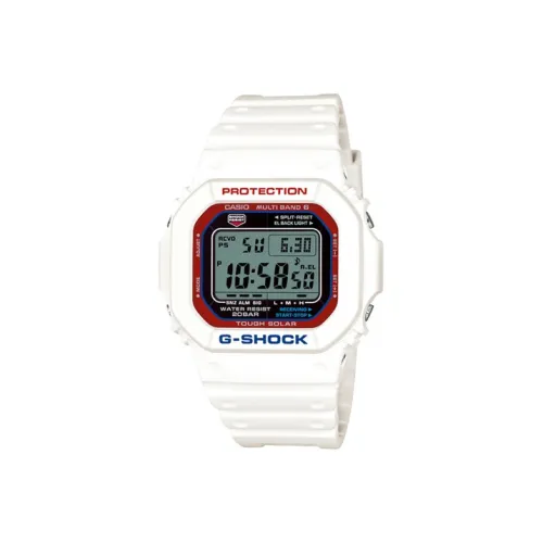 CASIO G Shock Кварцевый механизм Смольный ремешок Часы Женские Черный циферблат GW M5610TR 7PR