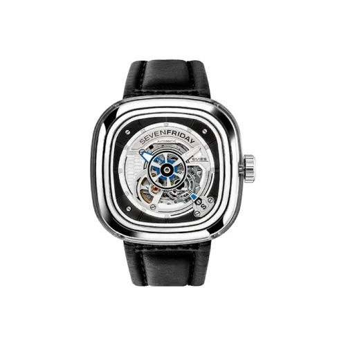 SEVENFRIDAY Автоматический механический механизм Унисекс Часы 47,6мм*47мм*15мм Скелет
