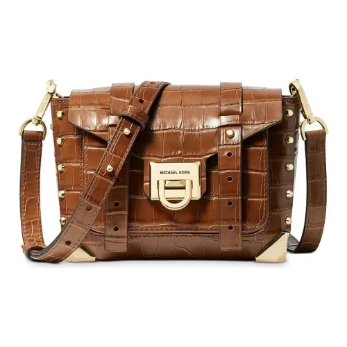 MICHAEL KORS Manhattan Коровья кожа Сумка через плечо Женская Хаки