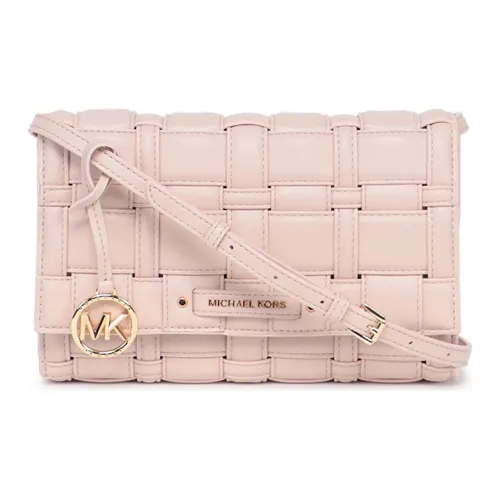 MICHAEL KORS MICHAEL KORS Handbag Collection Ivy Кожа Сумка через плечо Маленькая Женская Нежно-розовая