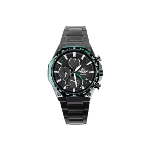 CASIO EDIFICE Collection Кварцевый механизм нержавеющая сталь ремешок часы для мужчин черный циферблат EQB 1100XDC 1A