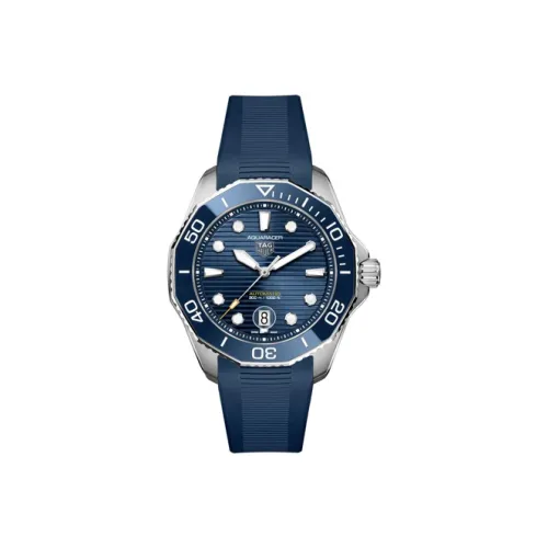 TAG HEUER Автоматический Механический Механизм Мужские Часы из Коллекции Aquaracer 43 мм Синий