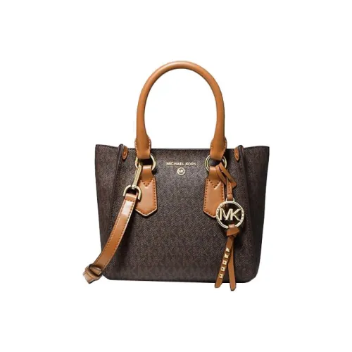 MICHAEL KORS Kris Полиэстер Сумка через плечо Сумка Маленькая Женская Желудево-коричневая