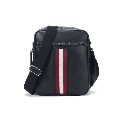 BALLY Кожа Курьерская Сумка Сумка через плечо Сумка на плечо Стандартная Мужская Черная