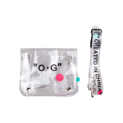 GAONCREW × OXY Коллаборация PVC Бананка Сумка через плечо Стандартная Унисекс Прозрачная