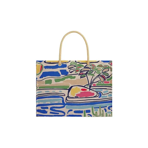 HERMES Водонепроницаемый Холст Тоут Сумка Сумка для покупок Сумка Beach Bag Сумка через плечо Стандартная Женская