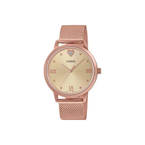 CASIO Standard Series Кварцевый механизм нержавеющая сталь ремешок часы 40*34 мм женский циферблат золотого цвета модель LTP 2022VMPG 9C