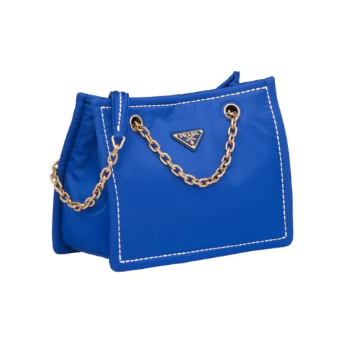 PRADA Нейлоновая сумка через плечо унисекс синий