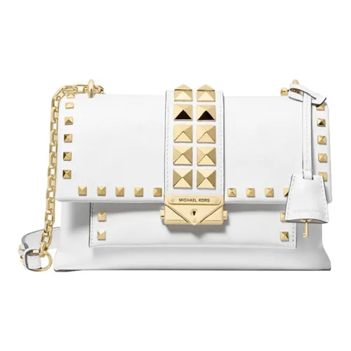 MICHAEL KORS Cece Коровья кожа Сумка через плечо Сумка на плечо Женская Белая