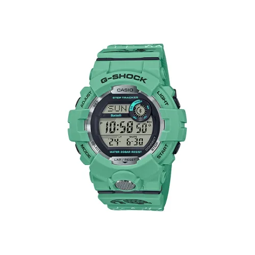 CASIO G Squad Series Кварцевый механизм Смольный ремешок Часы Мужские Циферблат Серый GBD 800SLG 3DR