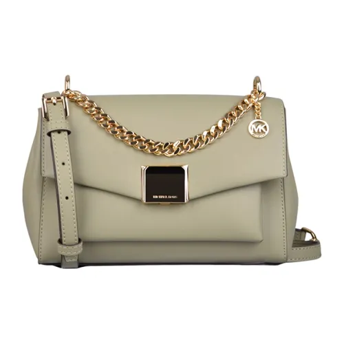 MICHAEL KORS Lita Коровья кожа Сумка через плечо средний размер женский шалфейно-зеленый