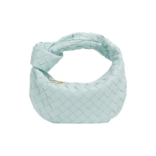 Bottega Veneta Jodie Сумка через плечо из кожи мини сумка для женщин синий зеленый